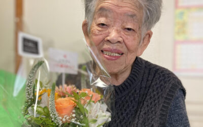 100歳のお祝いをしました☺